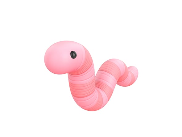 Cartoon Worm