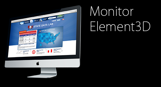 Element3D Monitor