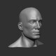 Male Head Realistic Base Mesh 3D Model - 3DOcean Item for Sale