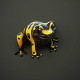 Cartoon Yellow-banded Frog Animated 3D Model - 3DOcean Item for Sale