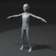 Boy Kid Body Base Mesh 3D Model 10k Polygons - 3DOcean Item for Sale