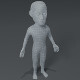 Male Body Cartoon Base Mesh 3D Model - 3DOcean Item for Sale