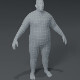 Male Body Fat Base Mesh 3D Model - 3DOcean Item for Sale