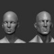 Male and Female Head Realistic Base Mesh 3D Model - 3DOcean Item for Sale