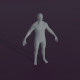 Male Body Base Mesh Animated and Rigged 3D Model - 3DOcean Item for Sale