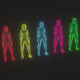 Animated Human Hologram Female 3D Model - 3DOcean Item for Sale