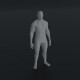 Male Body Base Mesh Animated and Rigged 3D Model 10k Polygons - 3DOcean Item for Sale