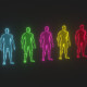 Animated Human Hologram Male 3D Model - 3DOcean Item for Sale