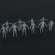 Human Body Base Mesh Animated and Rigged 20k Polygons 10 3D Models Pack - 3DOcean Item for Sale