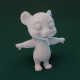 Cartoon Tiger Rigged Base Mesh 3D Model - 3DOcean Item for Sale
