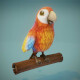 Cartoon Ara Parrot Red-Yellow-Blue Rigged 3D Model - 3DOcean Item for Sale