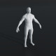 Male Body Base Mesh 28 Animations 3D Model 20k Polygons - 3DOcean Item for Sale