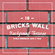 10 Bricks Wall Background Textures - 3DOcean Item for Sale