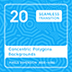 20 Concentric Polygons Backgrounds - 3DOcean Item for Sale