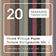 20 Mixed Vintage Paper Texture Backgrounds Vol. 02 - 3DOcean Item for Sale