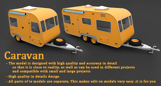 Caravan 3D Models