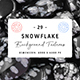 29 Snowflake Background Textures - 3DOcean Item for Sale