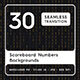 40 Scoreboard Numbers Backgrounds - 3DOcean Item for Sale