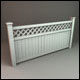Wooden Picket Fence Panels - 3DOcean Item for Sale