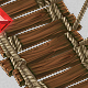 Low Poly Rope Bridge Set - 3DOcean Item for Sale