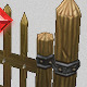 Low Poly Fence Set 01 - 3DOcean Item for Sale