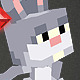 Low Poly 3D Pixel Rabbit - 3DOcean Item for Sale