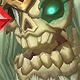 Low Poly Skeleton King - 3DOcean Item for Sale