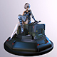 2b - Nier Automata 3D Print - 3DOcean Item for Sale