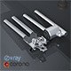 Garlic press and a can opener - 3DOcean Item for Sale