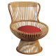 Outdoor wicker chair MARGHERITA - 3DOcean Item for Sale