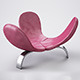 Armchair Edra meditation pod 3D model - 3DOcean Item for Sale