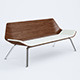 3d model of bench Lapalma Otium - 3DOcean Item for Sale