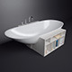 Bath Rexa Design Unico and Gessi Goccia 33637 - 3DOcean Item for Sale