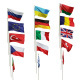 Flags of different countries. 15 items. 48 maps - 3DOcean Item for Sale