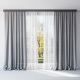Curtains and tulle - 3DOcean Item for Sale