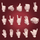 Hand Emoji Signs - Icons Pack - 3DOcean Item for Sale