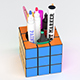 Stationery set in cubes - 3DOcean Item for Sale
