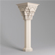 Classic Islamic Muqarnas Column 005 - 3DOcean Item for Sale