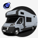 RV Camper Van Motorhome - 3DOcean Item for Sale
