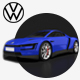 Volkswagen XL - 3DOcean Item for Sale