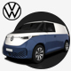 Volkswagen ID Buzz Cargo - 3DOcean Item for Sale