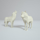 Low Poly Paper Wolves - 3DOcean Item for Sale