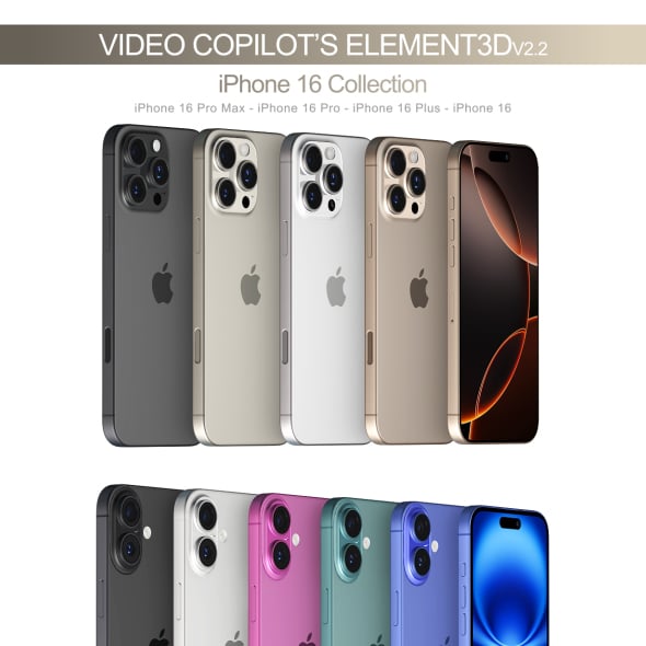 Element3D - iPhone 16 Collection