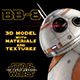 BB-8 Star Wars Droid 3D Model with Materials & Textures - 3DOcean Item for Sale