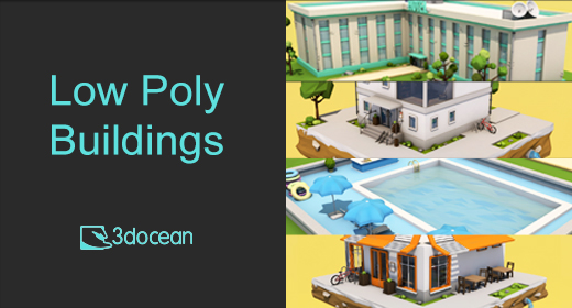 LOW POLY BUILDINGS