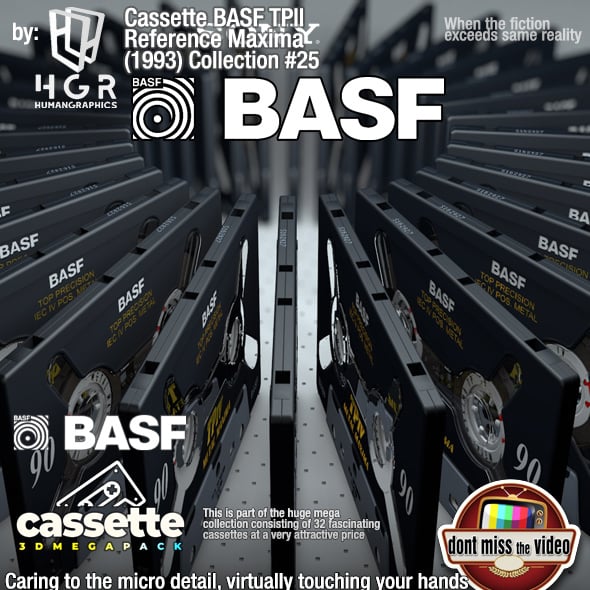 Cassette BASF TPII Reference Maxima (1995) collection #25