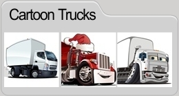 Vector Cartoon Trucks