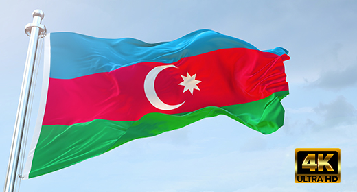 All World Flag Waving 4k