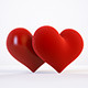 3d model and 3d scene with a heart - 3DOcean Item for Sale