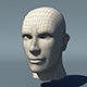 Human Male Head Base Mesh - 3DOcean Item for Sale